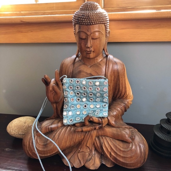 90’s Vintage Silver Mirror Party Purse - Picture 11 of 11